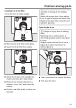 Предварительный просмотр 63 страницы Miele PWM 906 Operating And Installation Instructions