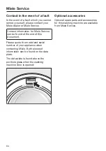 Предварительный просмотр 64 страницы Miele PWM 906 Operating And Installation Instructions