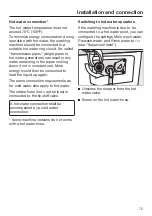 Предварительный просмотр 75 страницы Miele PWM 906 Operating And Installation Instructions