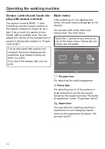 Preview for 16 page of Miele PWM 908 Operating And Installation Instructions