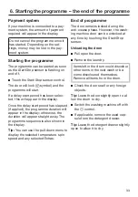 Preview for 33 page of Miele PWM 908 Operating And Installation Instructions