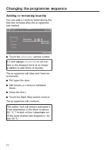 Preview for 54 page of Miele PWM 908 Operating And Installation Instructions