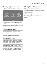 Preview for 85 page of Miele PWM 908 Operating And Installation Instructions