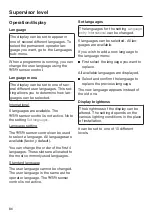 Preview for 86 page of Miele PWM 908 Operating And Installation Instructions