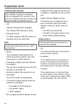 Preview for 96 page of Miele PWM 908 Operating And Installation Instructions