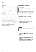 Preview for 98 page of Miele PWM 908 Operating And Installation Instructions