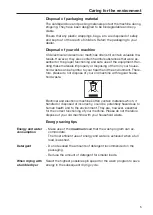 Preview for 5 page of Miele PWM 912 Operating And Installation Instructions