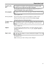 Preview for 57 page of Miele PWM 912 Operating And Installation Instructions