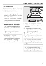 Предварительный просмотр 29 страницы Miele PWT 6089 Vario Operating And Installation Instructions