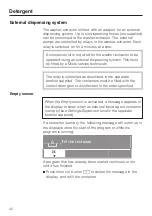 Предварительный просмотр 42 страницы Miele PWT 6089 Vario Operating And Installation Instructions