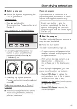 Предварительный просмотр 45 страницы Miele PWT 6089 Vario Operating And Installation Instructions