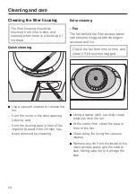 Предварительный просмотр 58 страницы Miele PWT 6089 Vario Operating And Installation Instructions