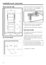 Предварительный просмотр 76 страницы Miele PWT 6089 Vario Operating And Installation Instructions