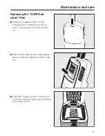 Preview for 27 page of Miele S 140 Operating Instructions Manual