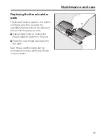 Preview for 29 page of Miele S 140 Operating Instructions Manual