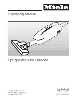 Miele S 140 Operating Manual preview