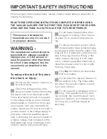 Preview for 6 page of Miele S 140 Operating Manual