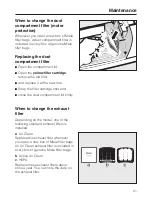 Preview for 21 page of Miele S 190 Operating Instructions Manual