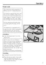 Preview for 13 page of Miele S 2000 Operating Instructions Manual