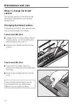 Preview for 22 page of Miele S 2000 Operating Instructions Manual