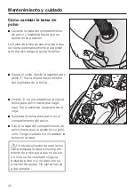 Preview for 80 page of Miele S 2000 Operating Instructions Manual