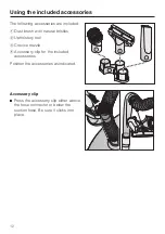 Предварительный просмотр 12 страницы Miele S 2001 Operating Instructions Manual