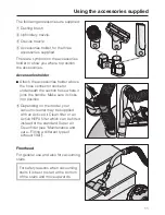 Preview for 11 page of Miele S 2110 Operating Instructions Manual