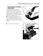 Preview for 7 page of Miele S 227 Operating Instructions Manual