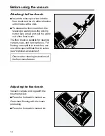 Preview for 12 page of Miele S 246i Operating Instructions Manual