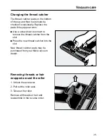 Preview for 25 page of Miele S 246i Operating Instructions Manual