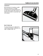 Preview for 29 page of Miele S 246i Operating Instructions Manual