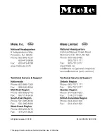 Preview for 36 page of Miele S 246i Operating Instructions Manual