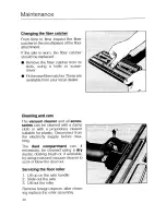 Preview for 20 page of Miele S 248 i Operating Instructions Manual