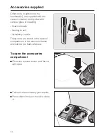 Preview for 12 page of Miele S 300 Series Operating Instructions Manual