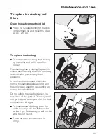 Preview for 23 page of Miele S 300 Series Operating Instructions Manual