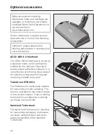 Preview for 28 page of Miele S 300 Series Operating Instructions Manual