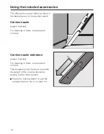 Preview for 18 page of Miele S 300i Operating Instructions Manual