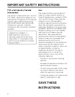 Preview for 8 page of Miele S 4000 Operating Instructions Manual