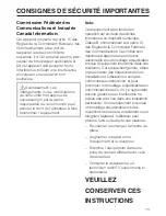 Preview for 13 page of Miele S 4000 Operating Instructions Manual