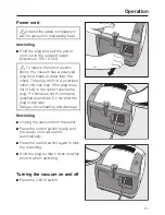 Preview for 21 page of Miele S 4000 Operating Instructions Manual