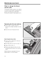 Preview for 36 page of Miele S 4000 Operating Instructions Manual