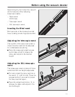 Предварительный просмотр 11 страницы Miele S 4002 Operating Instructions Manual