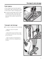 Предварительный просмотр 21 страницы Miele S 4002 Operating Instructions Manual