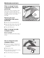 Предварительный просмотр 30 страницы Miele S 4002 Operating Instructions Manual