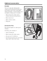 Предварительный просмотр 38 страницы Miele S 4002 Operating Instructions Manual