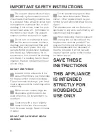 Preview for 8 page of Miele S 500 - S 548 Operating Instructions Manual