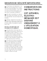 Preview for 12 page of Miele S 500 - S 548 Operating Instructions Manual