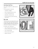 Preview for 45 page of Miele S 500 - S 548 Operating Instructions Manual