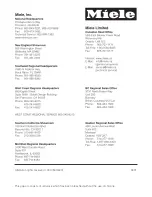 Preview for 48 page of Miele S 500 - S 548 Operating Instructions Manual