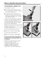 Preview for 12 page of Miele S 5000 Operating Instructions Manual